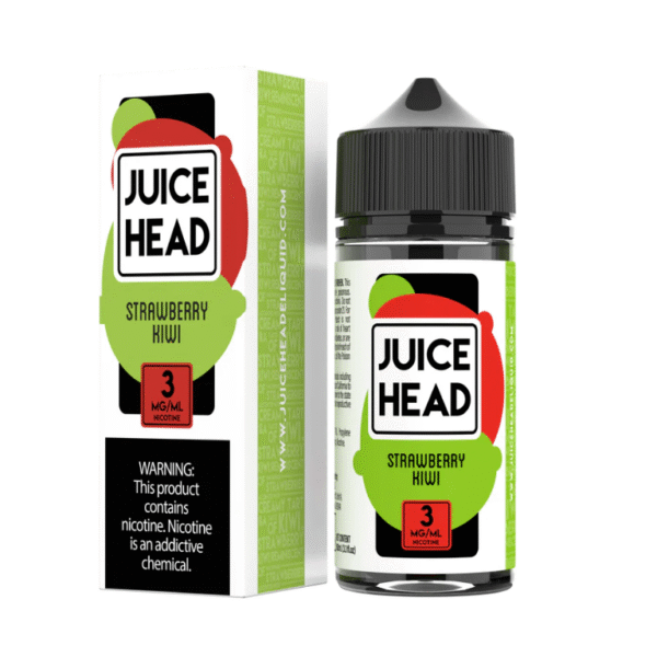 Title: Juice Head – Strawberry Kiwi 100ML eJuice | Sweet & Tart Perfection